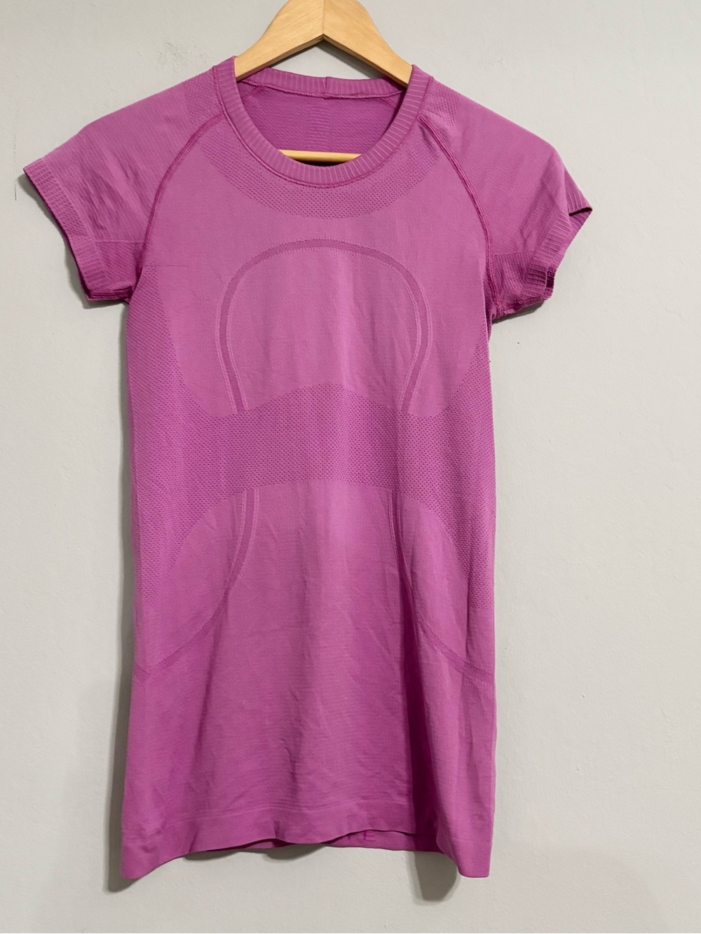 Lululemon Pink Swiftly Tech Short Sleeve Athletic Top